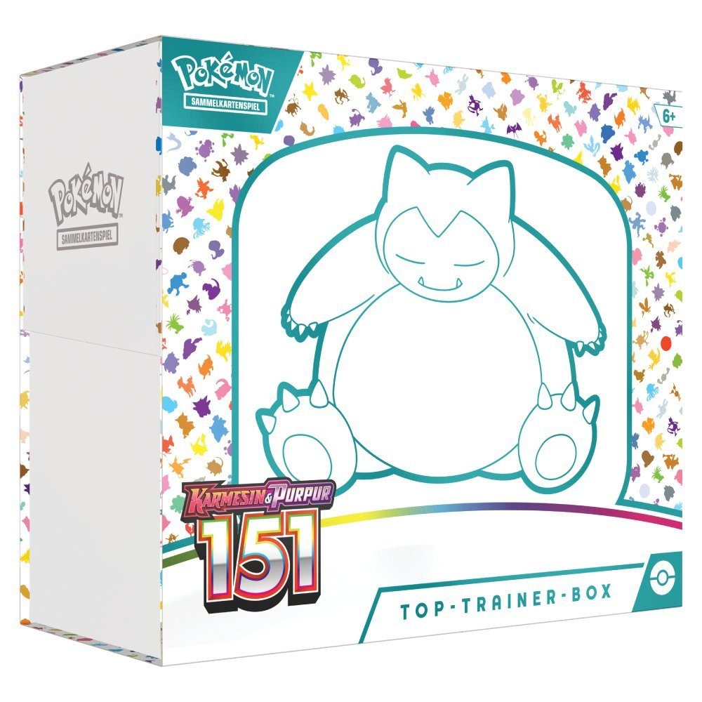 Pokémon Karmesin & Purpur - 151 Top-Trainer-Box - DE